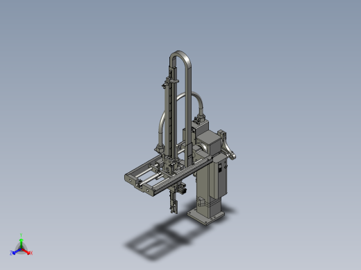 斜臂式成型机械手