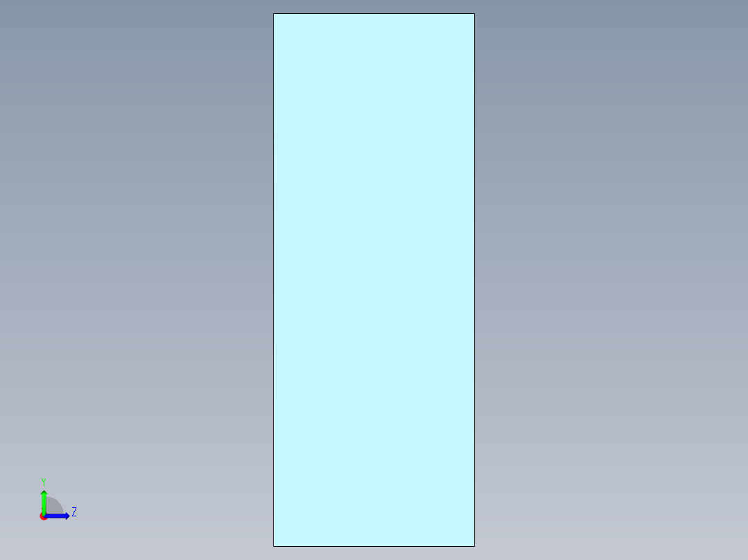 装配架的夹紧装置左视图