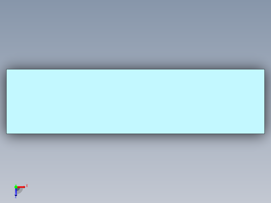 装配架的夹紧装置俯视图