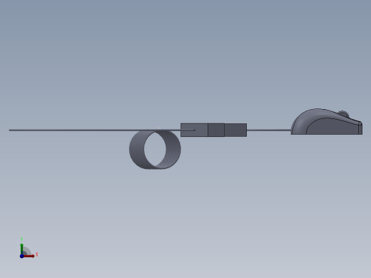 鼠标3d模型前视缩略图