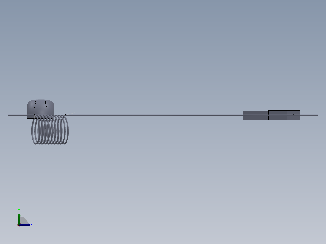 鼠标3d模型左视图