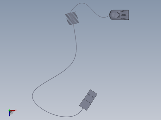 鼠标3d模型俯视缩略图