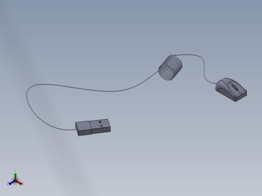 鼠标3d模型正等轴测缩略图