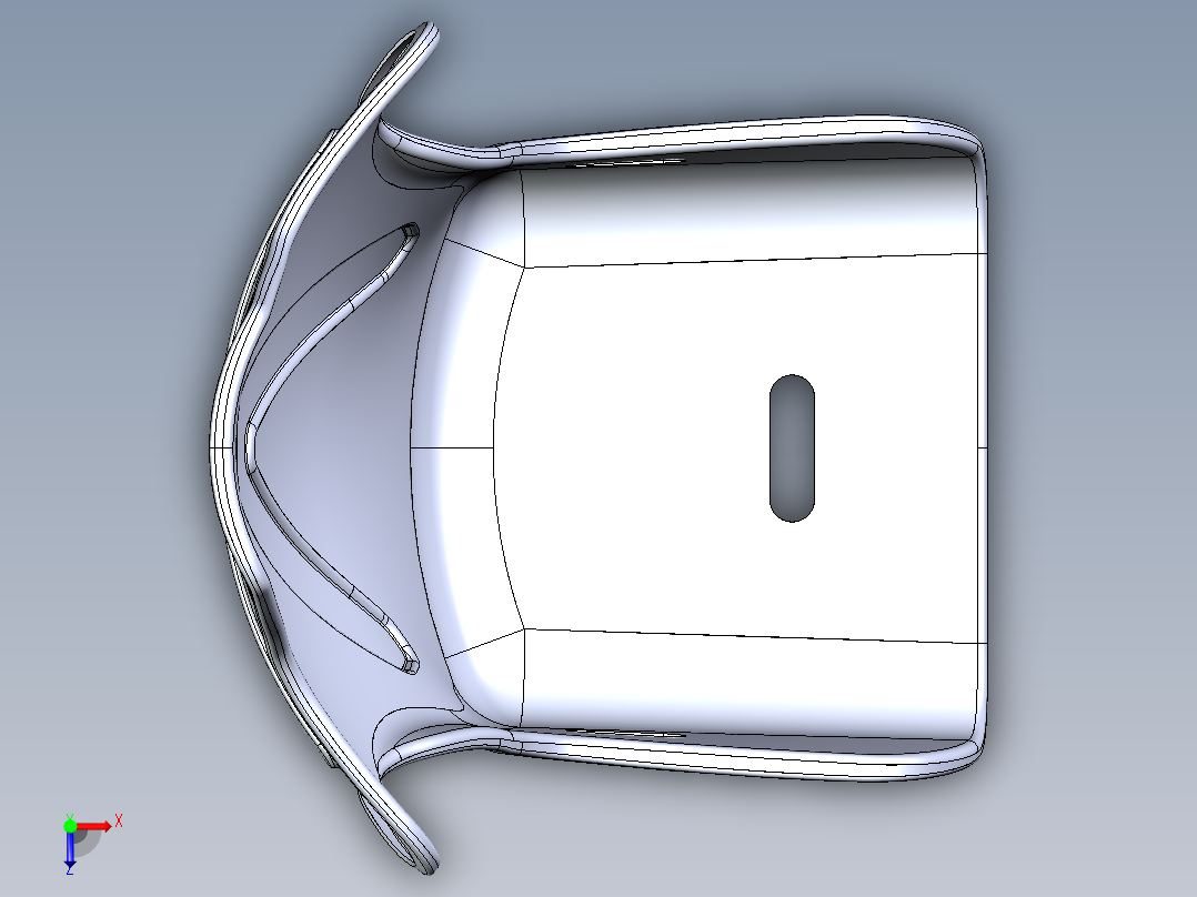 RECARO顶级安全座椅俯视图