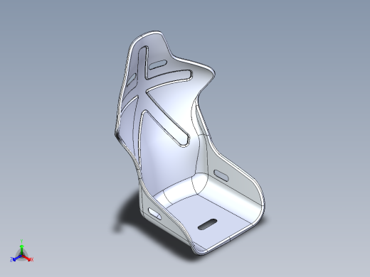 RECARO顶级安全座椅正等轴测缩略图