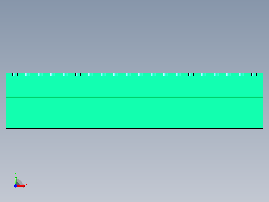 DEGSON 2EDG 系列 5.0mm 可插拔接线端子组-2EDGRH-5.0-40P-14-00AH前视图