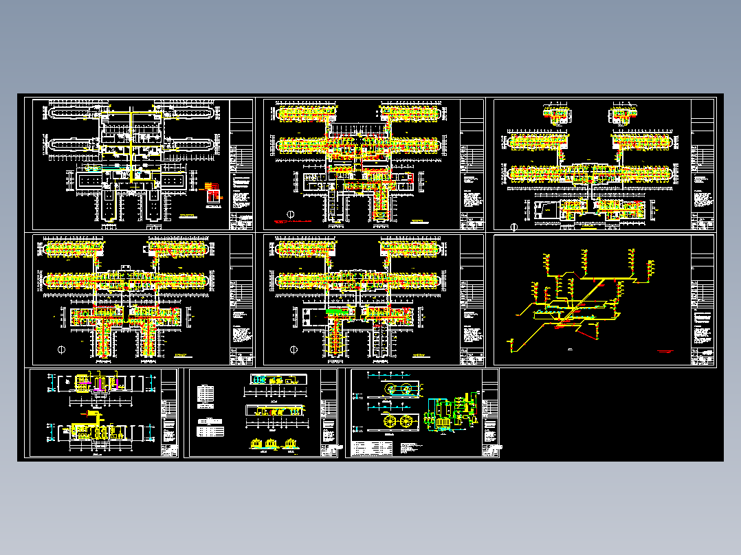 某铁路医院改造工程空调水系统图