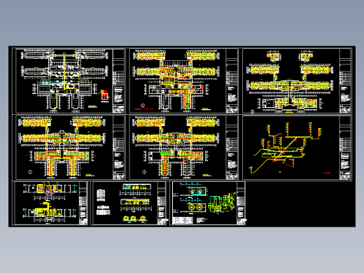 某铁路医院改造工程空调水系统图