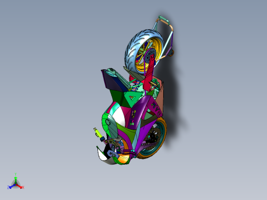 改装机械增压雅马哈SR400