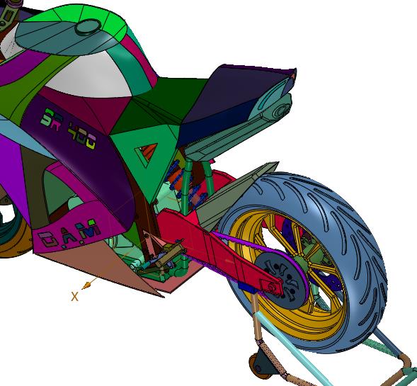 改装机械增压雅马哈SR400