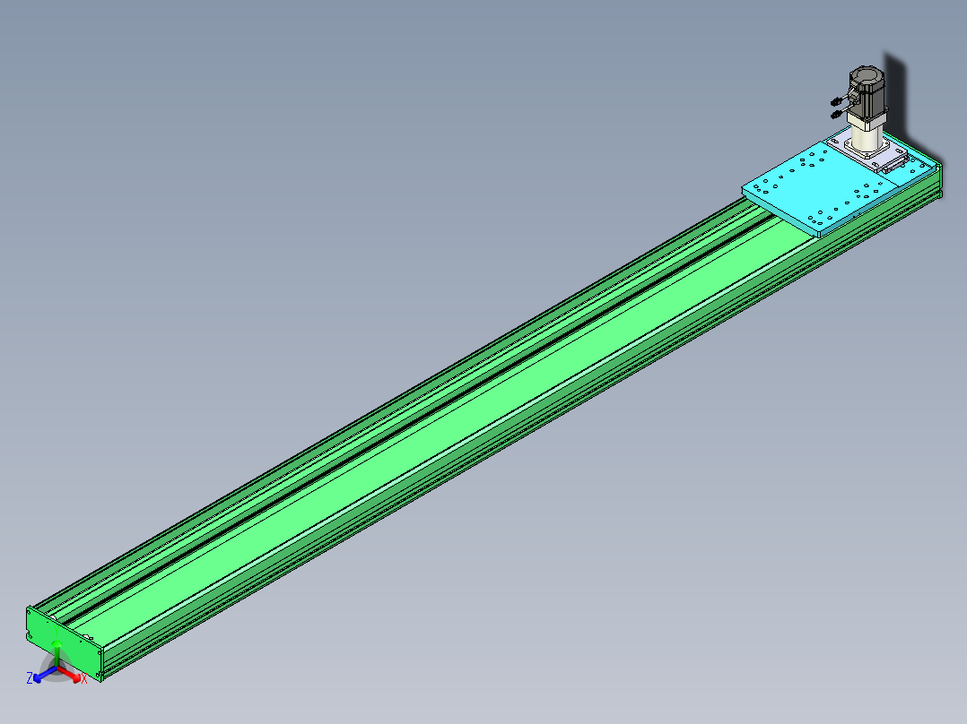 东锦齿条传动DH270G-L167-S2550-BU-减速机+750W