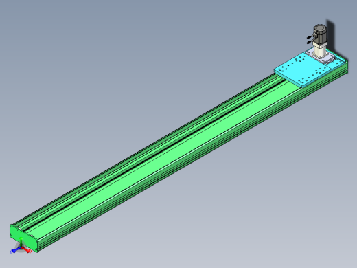 东锦齿条传动DH270G-L167-S2550-BU-减速机+750W