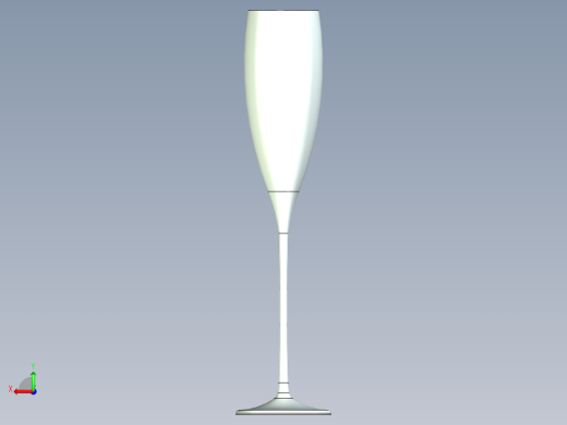 香槟酒杯后视缩略图