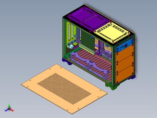 全铝型材金属机箱外壳