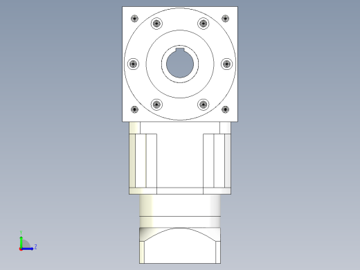 换向器PW170双孔 PLX142-L2 22-110-145-M8.stp左视缩略图