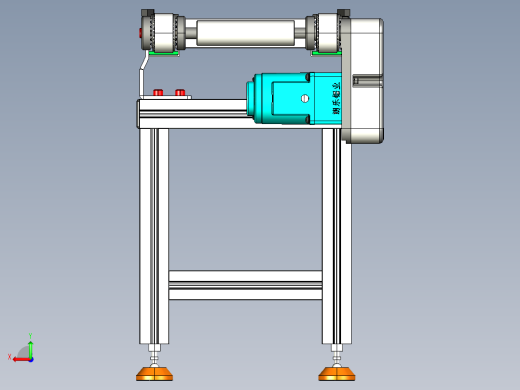 LE-XC4040-重载托盘输送线左边驱动后视缩略图