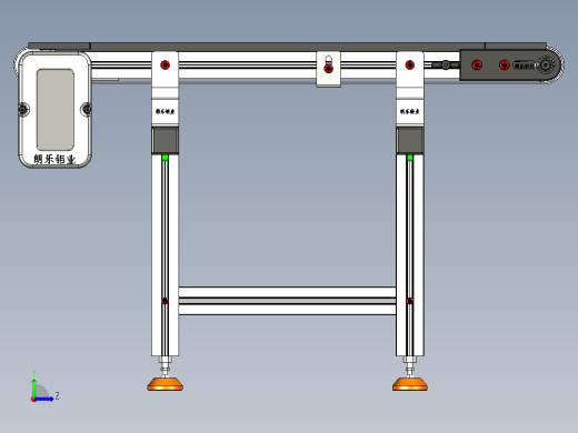 LE-XC4040-重载托盘输送线左边驱动左视缩略图