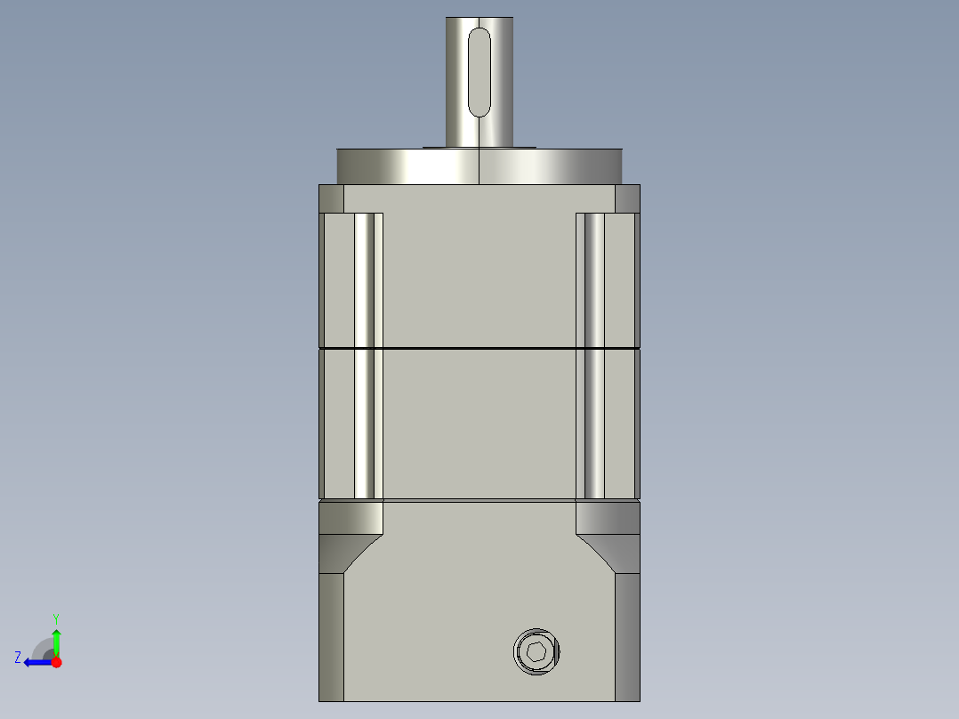 斜齿PGH090-L2 19-70-90-M5 CZ19.STEP右视图