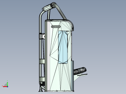 直臂夹胸健身器后视缩略图