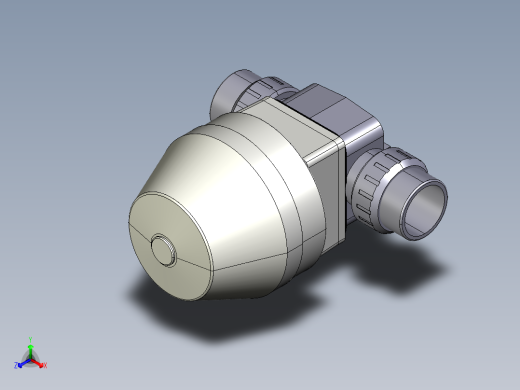 7DKMUAVCP NC 气动隔膜阀，常闭，与溶剂焊接女性联盟结束，ASTM PVC-U系列
