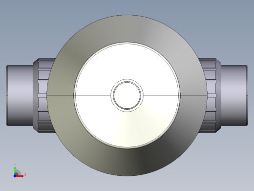 7DKMUAVCP NC 气动隔膜阀，常闭，与溶剂焊接女性联盟结束，ASTM PVC-U系列前视缩略图