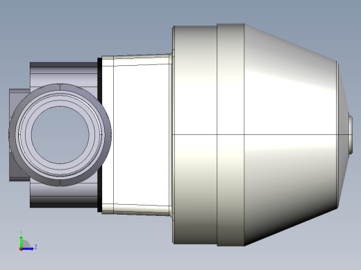 7DKMUAVCP NC 气动隔膜阀，常闭，与溶剂焊接女性联盟结束，ASTM PVC-U系列左视缩略图