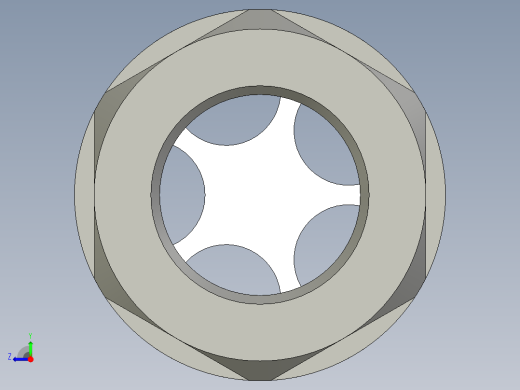 油鏡HGFT-3D多系列多零件图纸模型右视缩略图