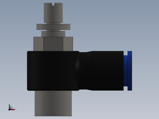 Ø8 x 1-4 - CONTROLE DE FLUXO 90° BANJO (C0K510828)前视缩略图