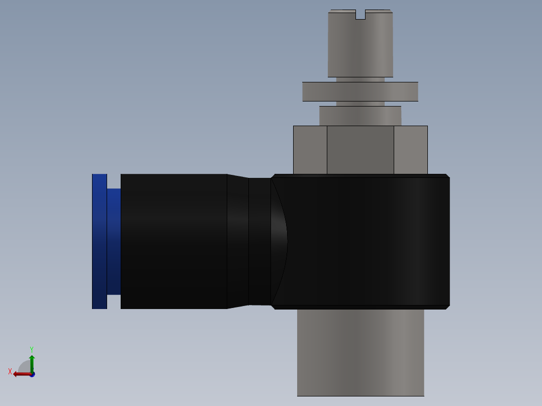 Ø8 x 1-4 - CONTROLE DE FLUXO 90° BANJO (C0K510828)后视图