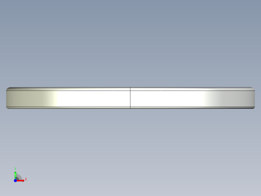 紧固件-IGES 0.2500 Flat Washer前视缩略图