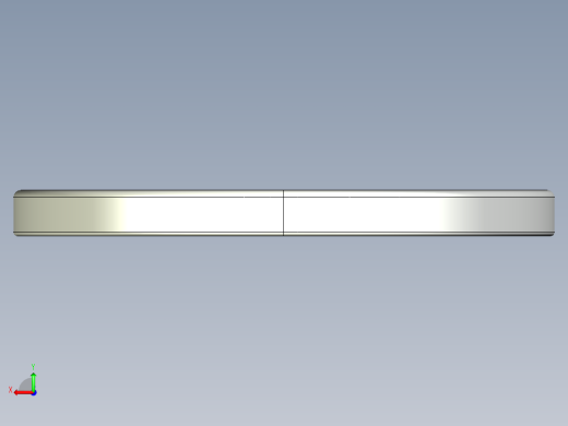 紧固件-IGES 0.2500 Flat Washer后视缩略图