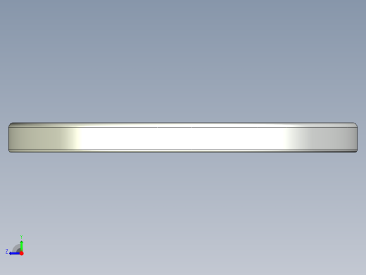 紧固件-IGES 0.2500 Flat Washer右视缩略图