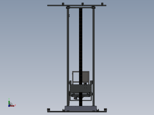 三维台车前视缩略图