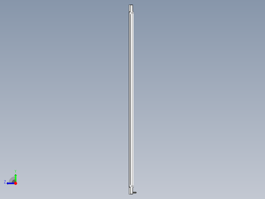 基恩士SL-V52H(S)_R_kc图纸模型右视图