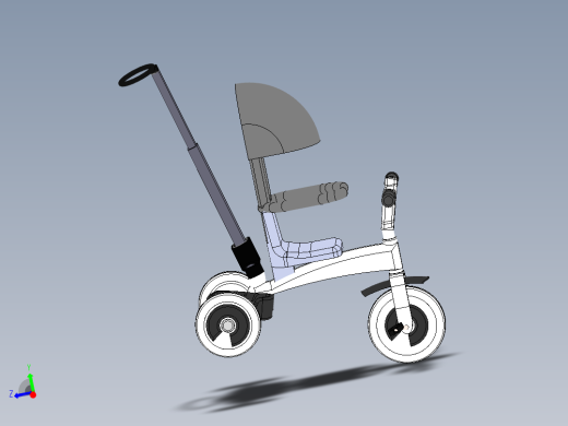 儿童三轮推车--sw