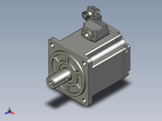 低压伺服电机MF5H-80CM30B2-507.STEP