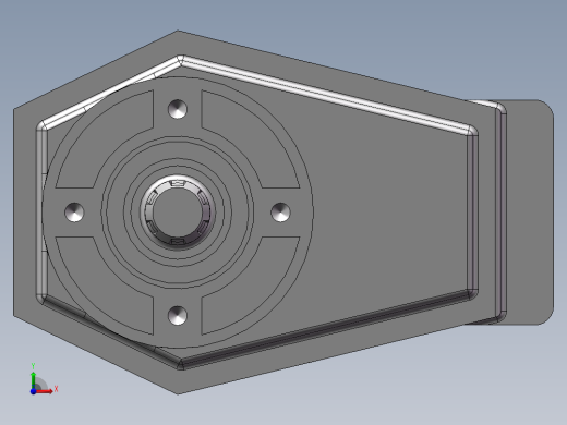 增速机与齿轮泵前视缩略图