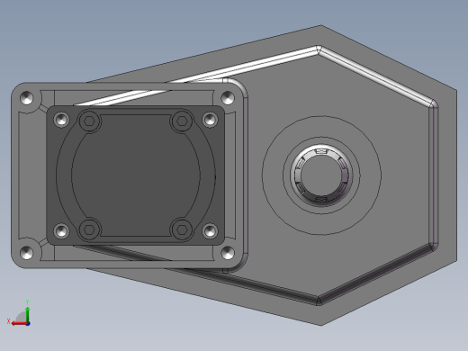 增速机与齿轮泵后视缩略图