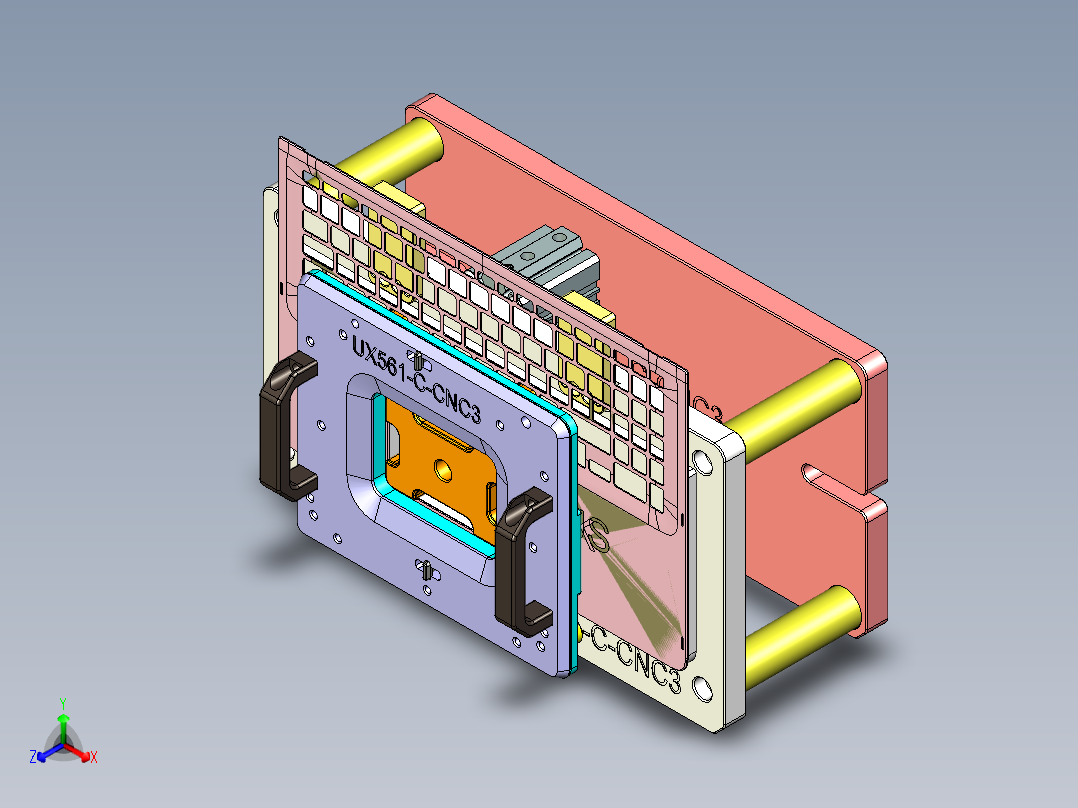 UX561-C-CNC3-170314正等轴测图
