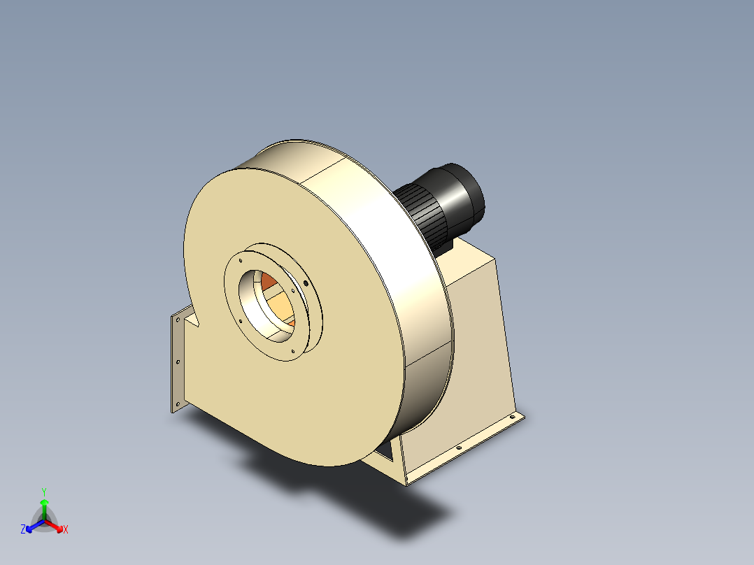 离心式单入口高压风机