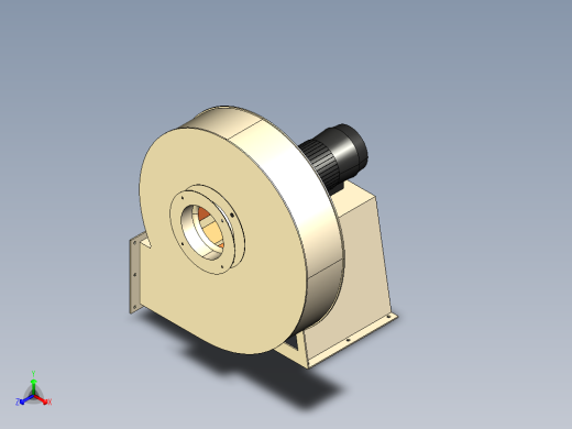 离心式单入口高压风机
