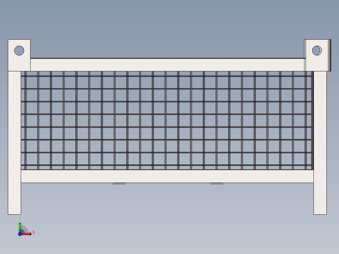 重型周转箱 SW STP前视图