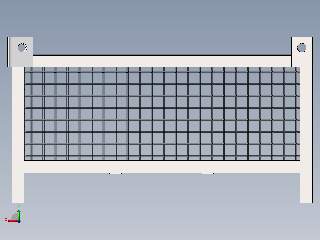 重型周转箱 SW STP后视图
