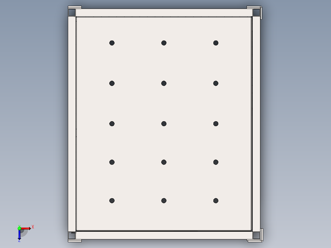 重型周转箱 SW STP俯视图