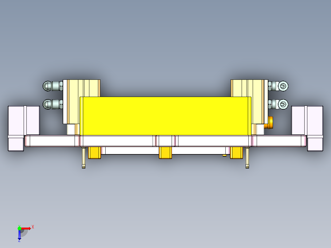 T305-CNC5笔记本CNC工装夹具三维模型-0621俯视图