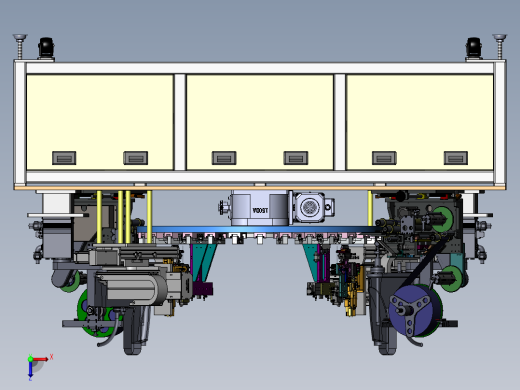 半自动转盘式压力传感器组装贴膜点胶一体机sw20可编辑俯视缩略图