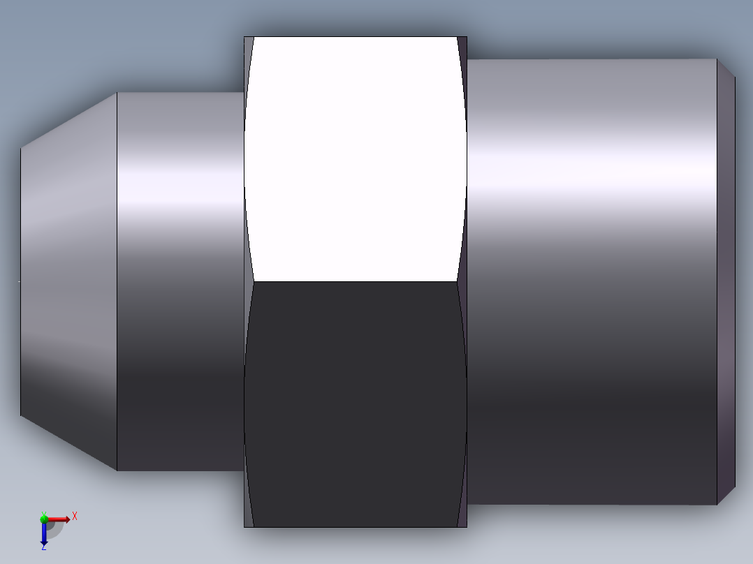 焊接直接头、1DW-20-12俯视图
