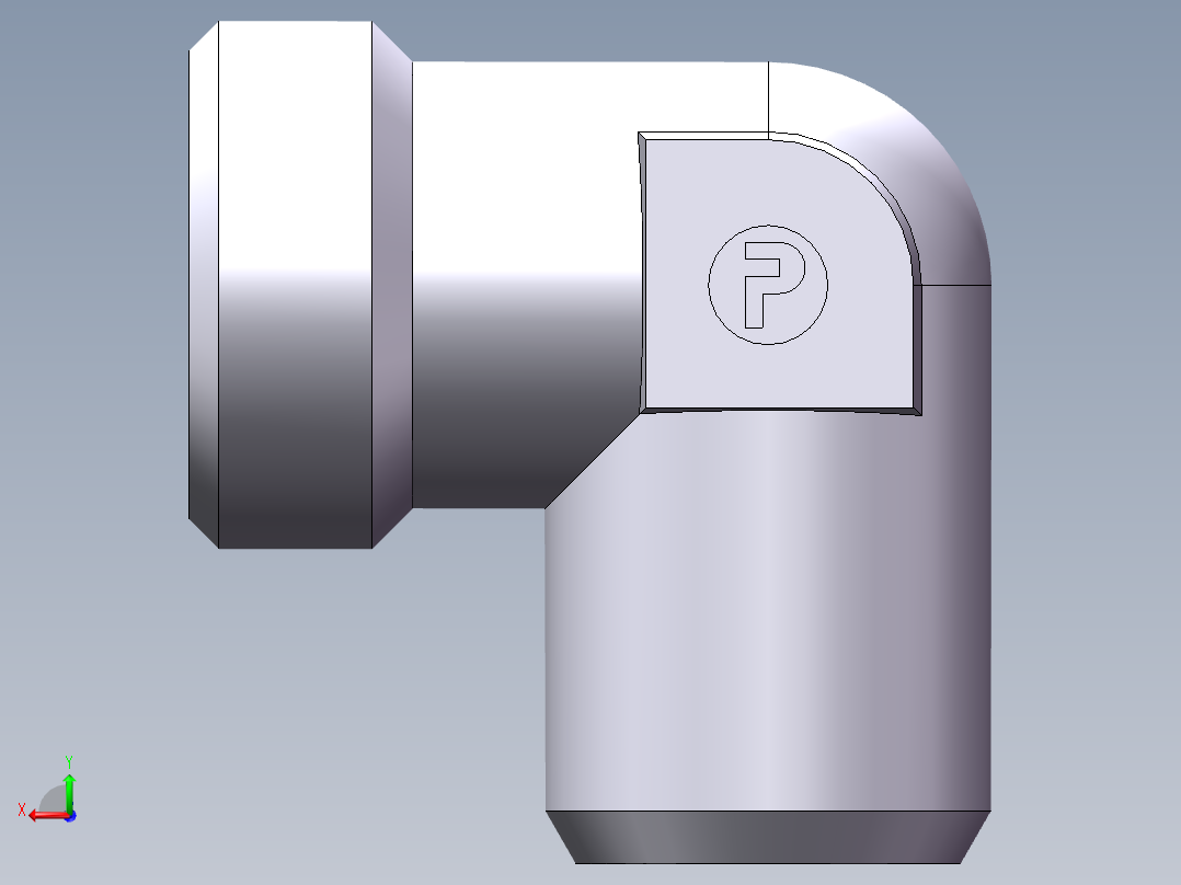 90度焊接接头、1DW9-52-38后视图