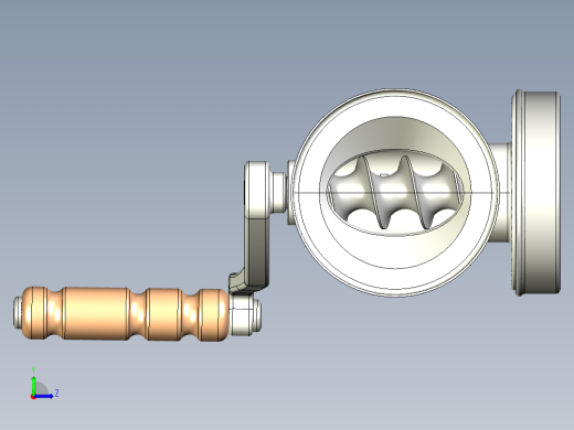 B3003697-面条挤出机左视缩略图