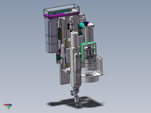 A2 CCD影像自动锁螺丝机构